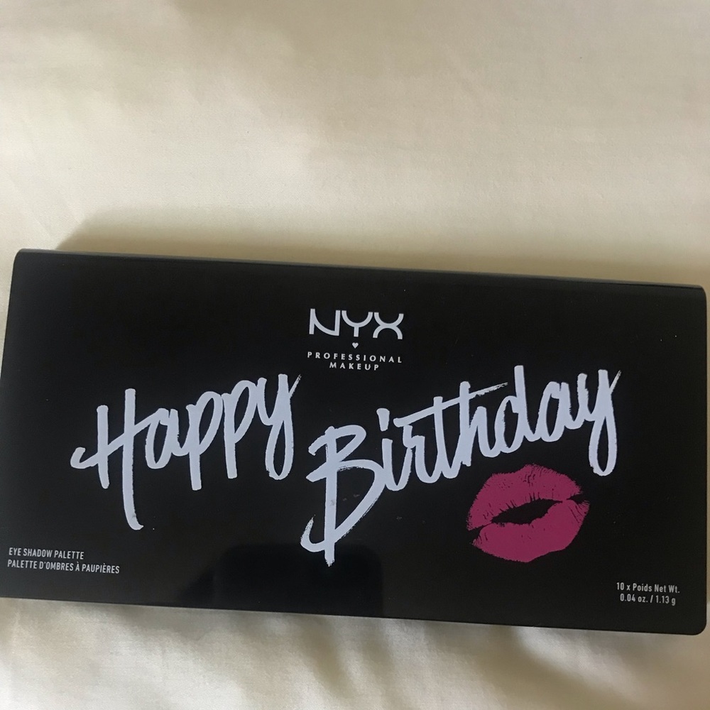 Nyx happy birthday limited edition palette